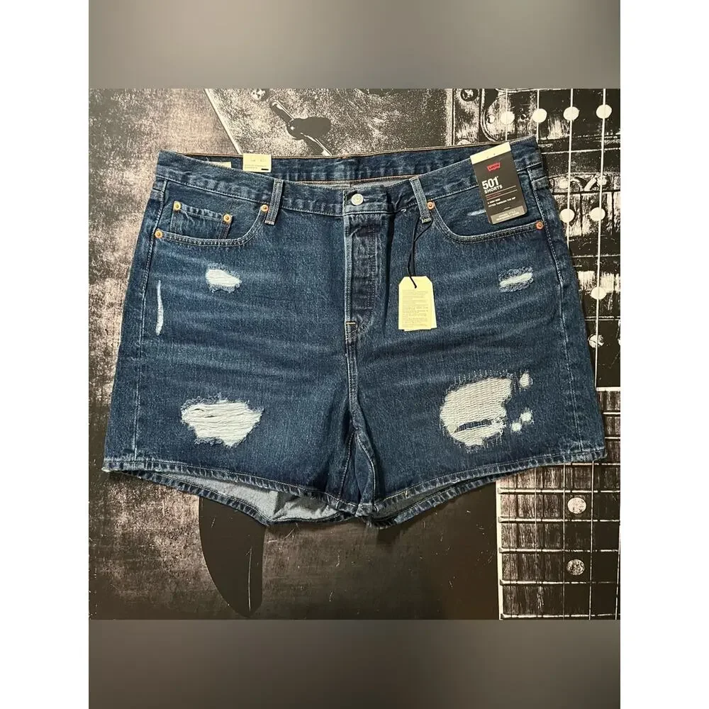 NWT Levi's 501 High Rise Shorts